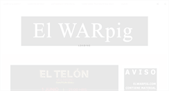 Desktop Screenshot of elwarpig.com
